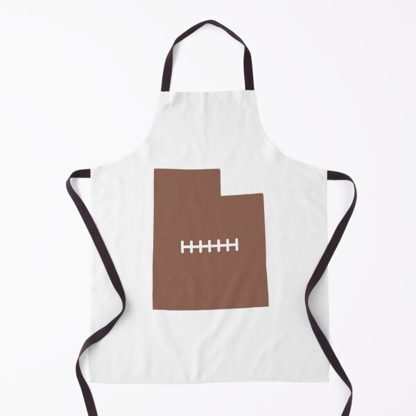 Item preview, Utah State Outline Football Stitch designed and sold by US States Merch.