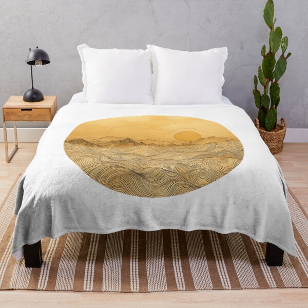 Artikelvorschau, Goldene Sonnenaufgang-Berglandschaft Kunstdruck entworfen und verkauft von amortka.