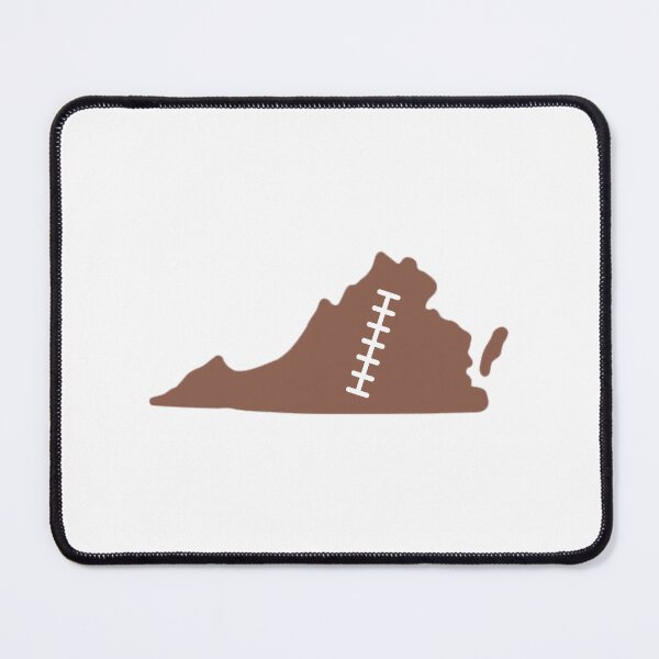 Item preview, Virginia State Outline Football Stitch designed and sold by US States Merch.