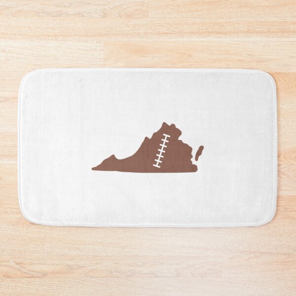 Item preview, Virginia State Outline Football Stitch designed and sold by US States Merch.