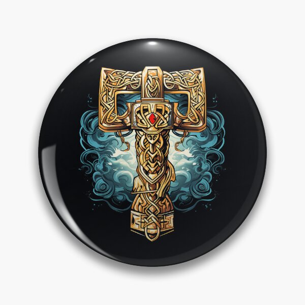 Item preview, Embrace the Thunder: Mjolnir T-shirt Design designed and sold by PixelMajikz.