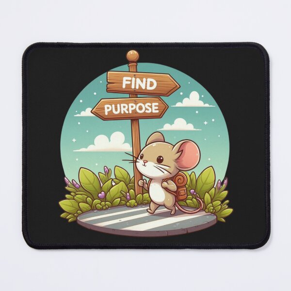 Item preview, Find Your Purpose - Mouse Traveler T-Shirt designed and sold by lifegenesis.
