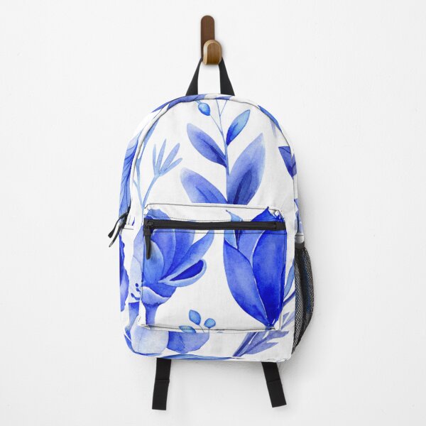 Item preview, Captivating Blue Floral Watercolor Illustrations - Versatile Artwork, Home Decor, and More designed and sold by Motifai.