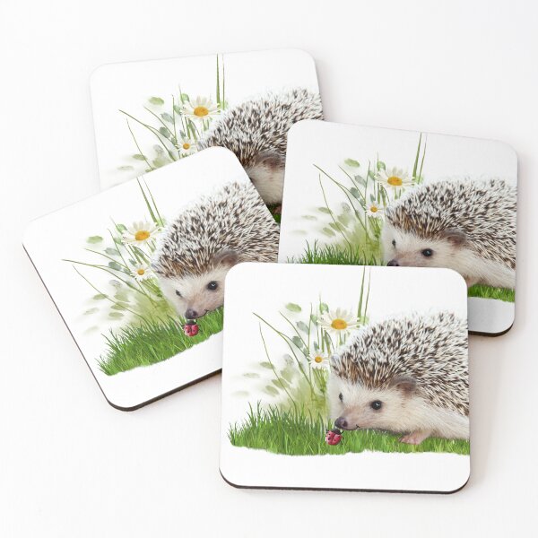 Item preview, CUTE HEDGEHOG AND LADYBUG designed and sold by THE AMERICAN TEEVANGELIST.