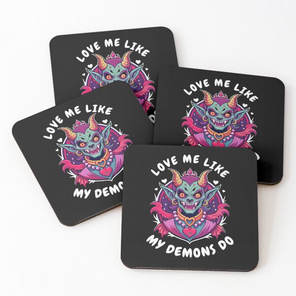Item preview, Love me like my demons do designed and sold by onemoremask.