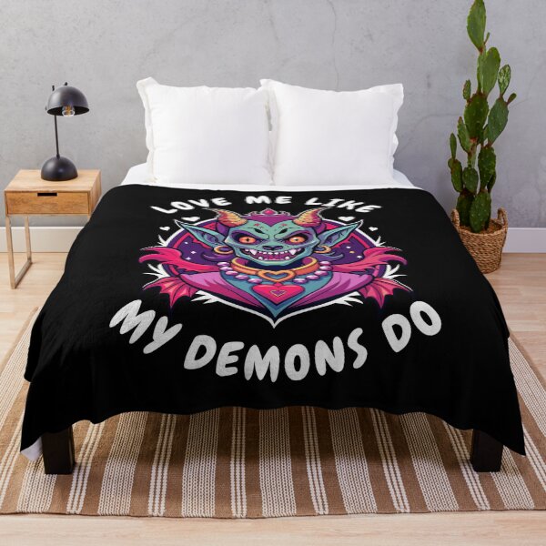 Item preview, Love me like my demons do designed and sold by onemoremask.
