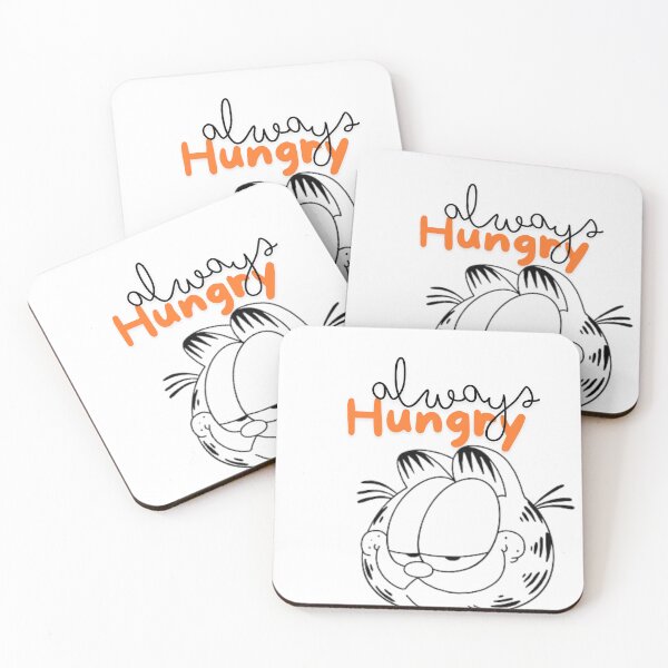 Item preview, Garfield 'Always Hungry' designed and sold by VisuSmArt Pixels.