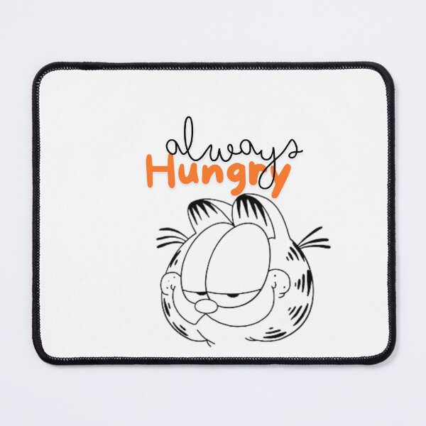 Item preview, Garfield 'Always Hungry' designed and sold by VisuSmArt Pixels.