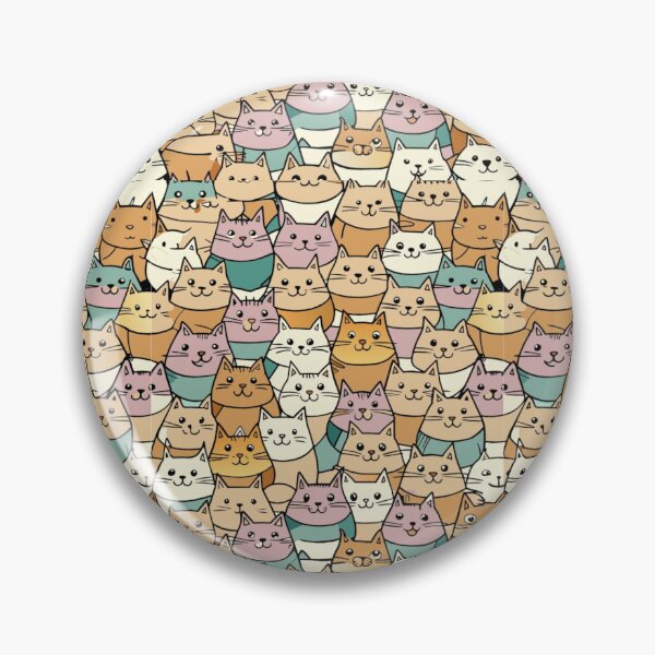 Item preview, Cute Cats Pattern. Pet designed and sold by SuraSu.