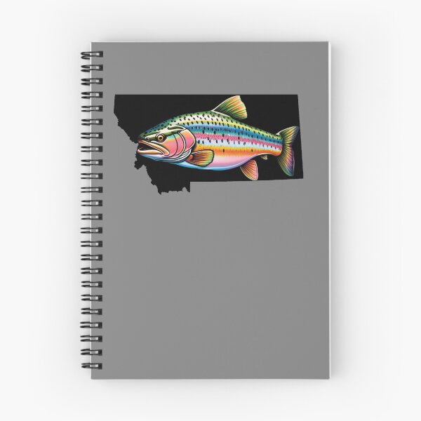 Item preview, 406 - Montana - Fish MT (rainbow trout) designed and sold by Gilby-Designs.