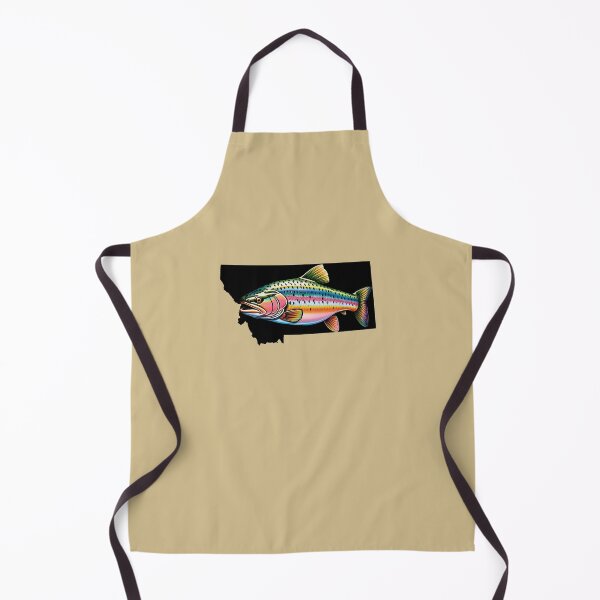 Item preview, 406 - Montana - Fish MT (rainbow trout) designed and sold by Gilby-Designs.