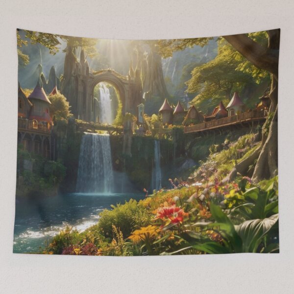 Item preview, Aeloria Falls Enclave designed and sold by BlareBlare.