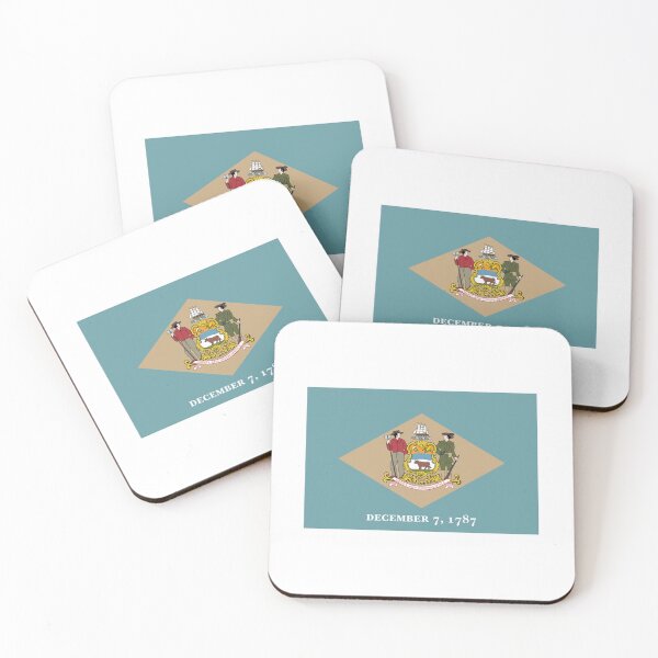 Item preview, Delaware State Flag designed and sold by US States Merch.