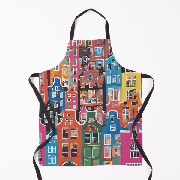Item preview, Amsterdam buildings pattern designed and sold by TheRightHonMP.