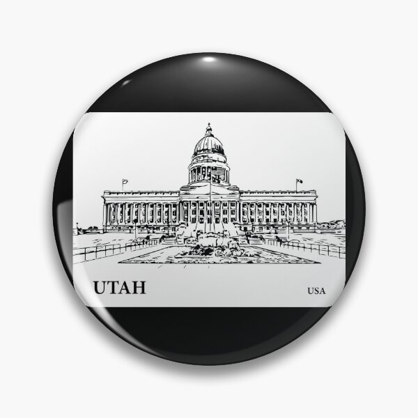 Item preview, Utah State USA designed and sold by Lakeric Cityscapes.