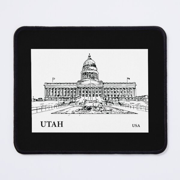 Item preview, Utah State USA designed and sold by Lakeric Cityscapes.