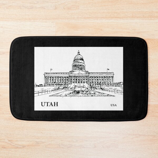 Item preview, Utah State USA designed and sold by Lakeric Cityscapes.
