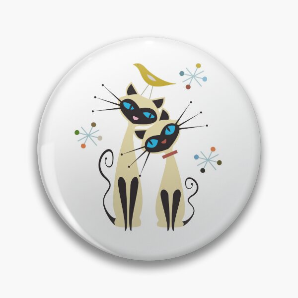 Artikelvorschau, Mid Century Modern Cats entworfen und verkauft von Susan Traynor.