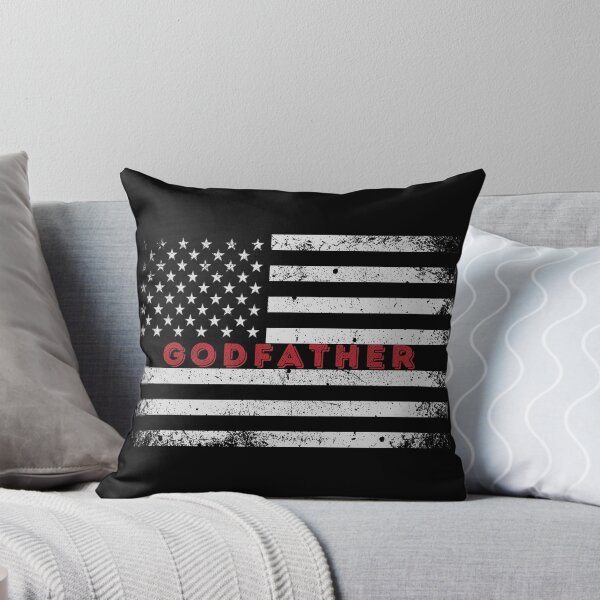 Item preview, Patriotic American Godfather, 4th of July Fathers Day, Independence Day Godfather, American Flag Fireworks Godfather designed and sold by WanderTravels.