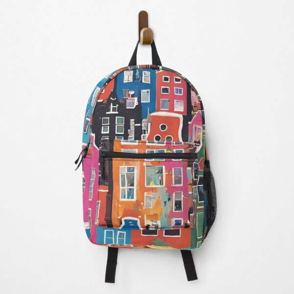 Item preview, Amsterdam buildings pattern designed and sold by TheRightHonMP.