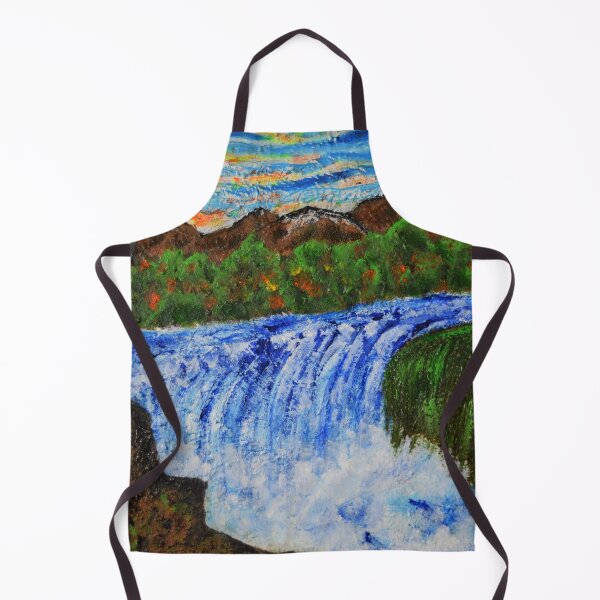 Item preview, Sun over waterfall designed and sold by George Hutton Hunter.