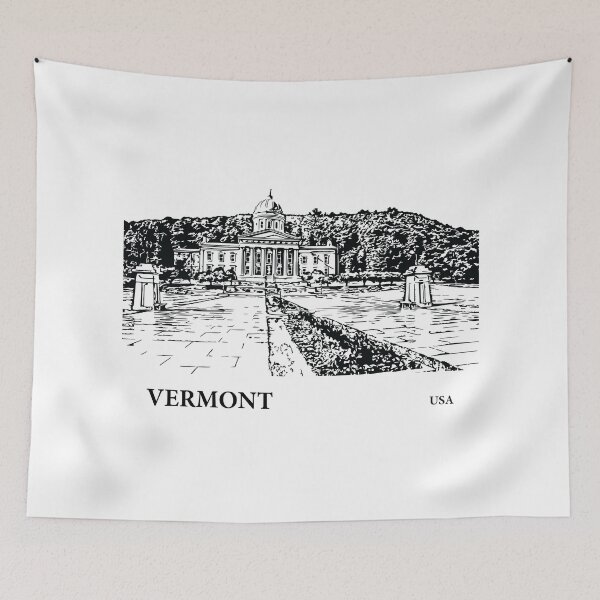 Item preview, Vermont State USA designed and sold by Lakeric Cityscapes.