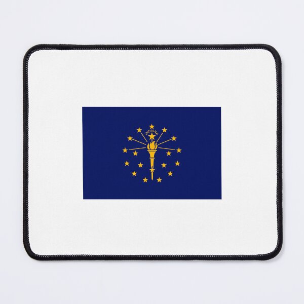 Item preview, Indiana State Flag designed and sold by US States Merch.