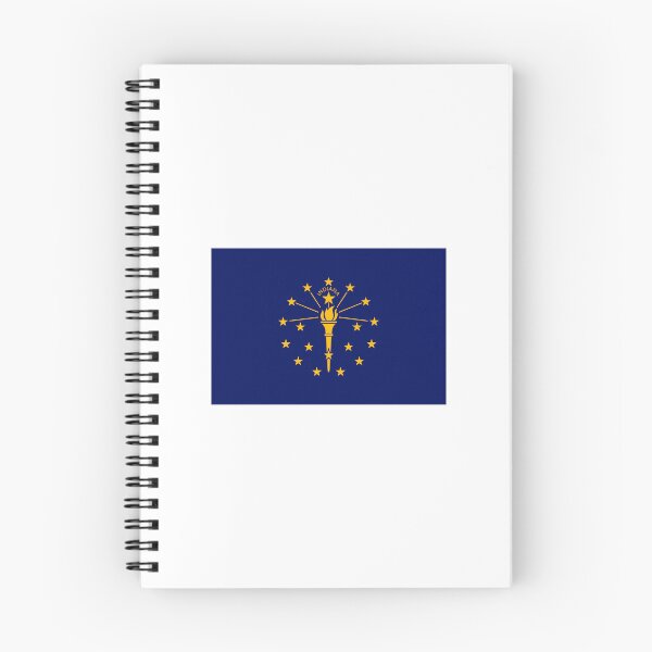 Item preview, Indiana State Flag designed and sold by US States Merch.