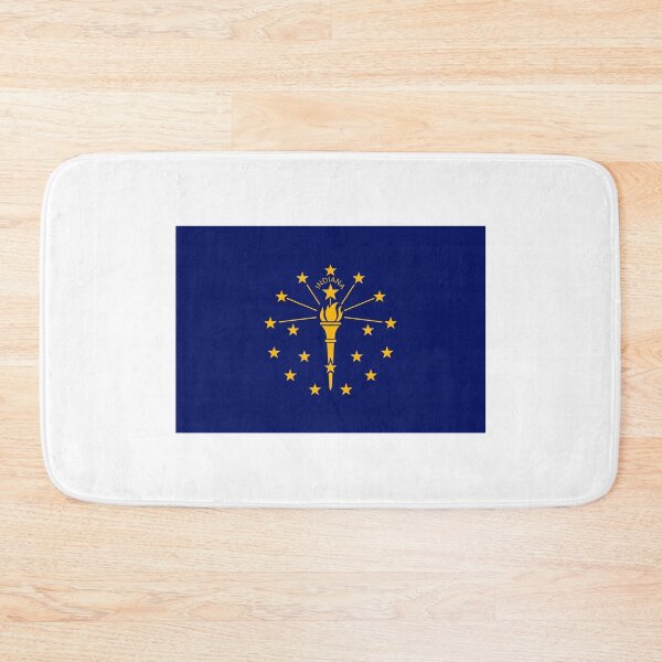 Item preview, Indiana State Flag designed and sold by US States Merch.