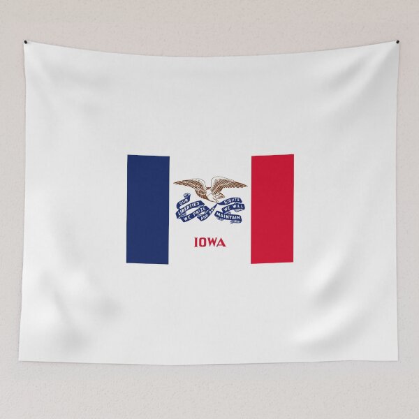 Item preview, Iowa State Flag designed and sold by US States Merch.