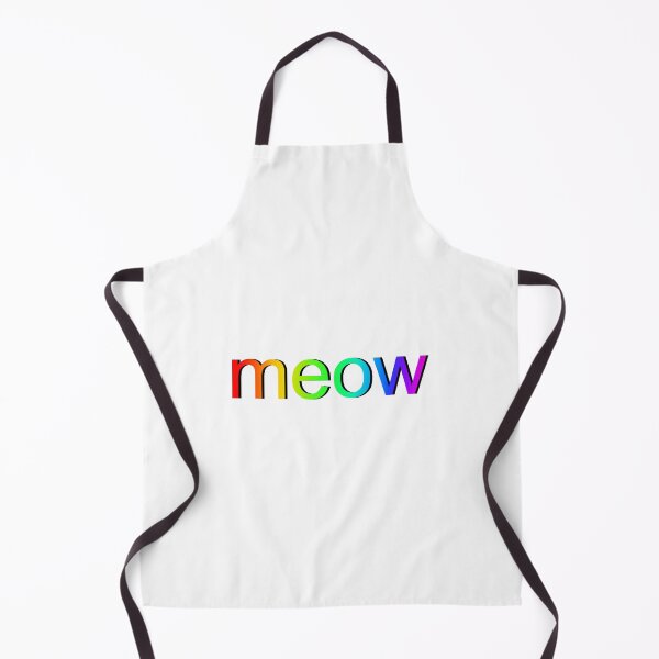 Item preview, rainbow meow designed and sold by ShirewolfWorks.