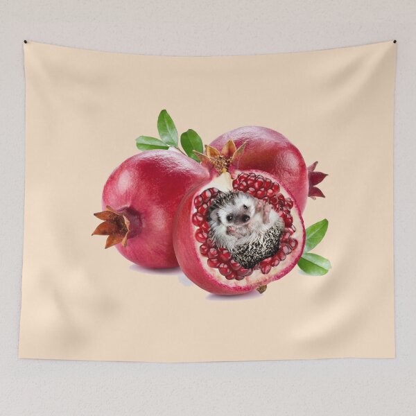 Item preview,  CUTE HEDGEHOG POMEGRANITE designed and sold by THE AMERICAN TEEVANGELIST.