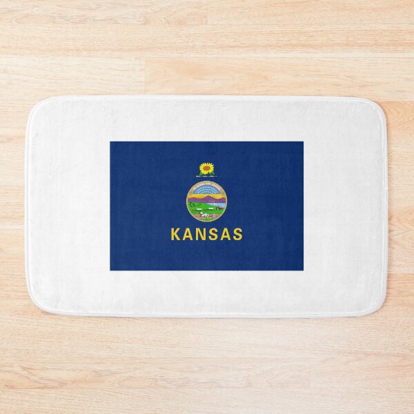 Item preview, Kansas State Flag designed and sold by US States Merch.