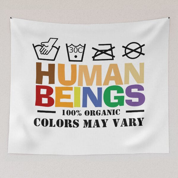 Item preview, 100 percent human colors may vary equality designed and sold by Ricaso.