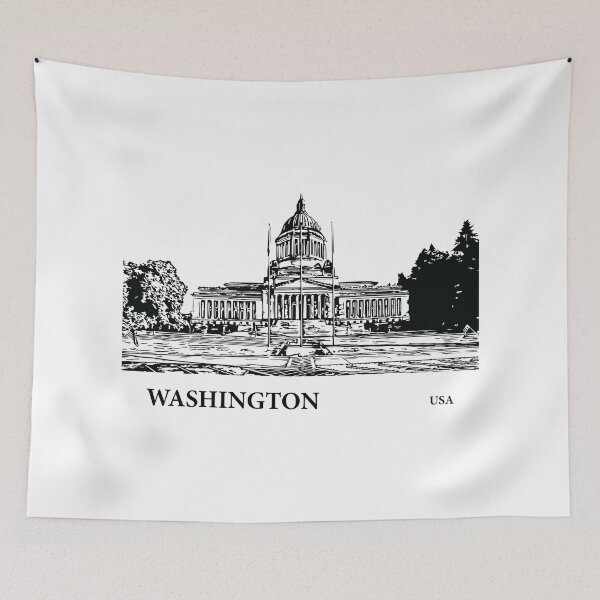 Item preview, Washington State USA designed and sold by Lakeric Cityscapes.