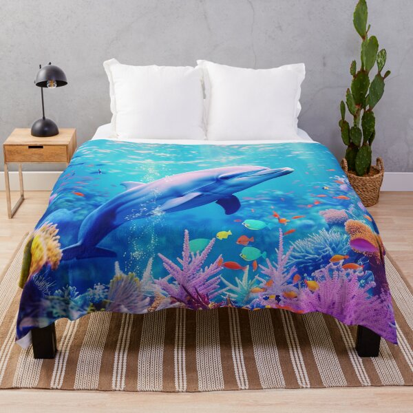 Item preview, Great Barrier Reef Dolphin designed and sold by OccultDreams.