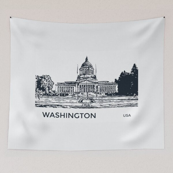 Item preview, Washington State USA designed and sold by Lakeric Cityscapes.