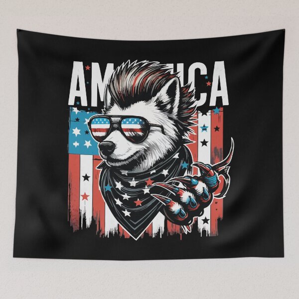 Item preview, Rebel Dog of America designed and sold by JawArts.