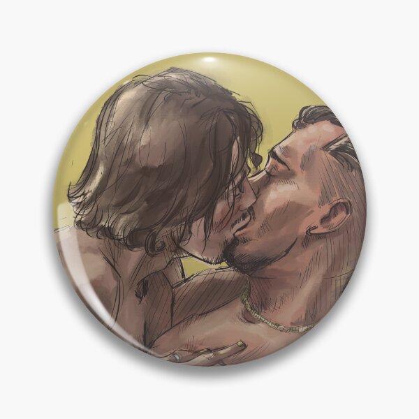 Item preview, Käärijä and Bojan bojere bathroom kiss sticker designed and sold by lumea-art.