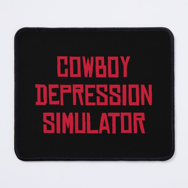 Item preview, Cowboy Depression Simulator (RDR2) designed and sold by fandemonium.