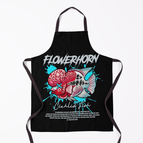 Aperçu de l'œuvre Flowerhorn Cichlid Monster Fish Keeper Streetwear créée et vendue par JRRTs.