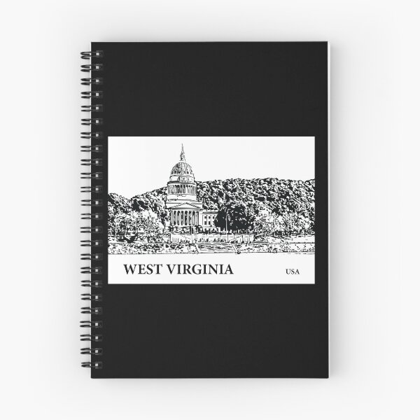 Item preview, West Virginia State USA designed and sold by Lakeric Cityscapes.