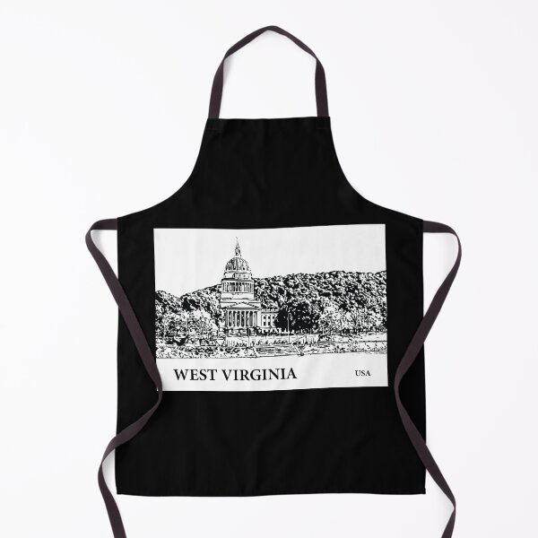 Item preview, West Virginia State USA designed and sold by Lakeric Cityscapes.