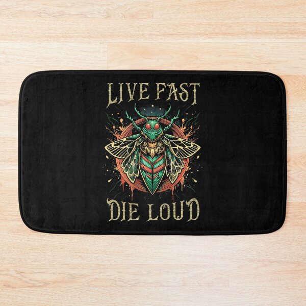 Item preview, Live fast, die loud designed and sold by onemoremask.