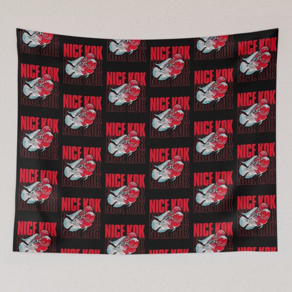 Item preview, Nice Kok Funny Flowerhorn Cichlid Fish Keeper designed and sold by JRRTs.