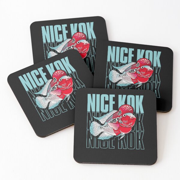 Item preview, Nice Kok Funny Flowerhorn Cichlid Fish Keeper designed and sold by JRRTs.