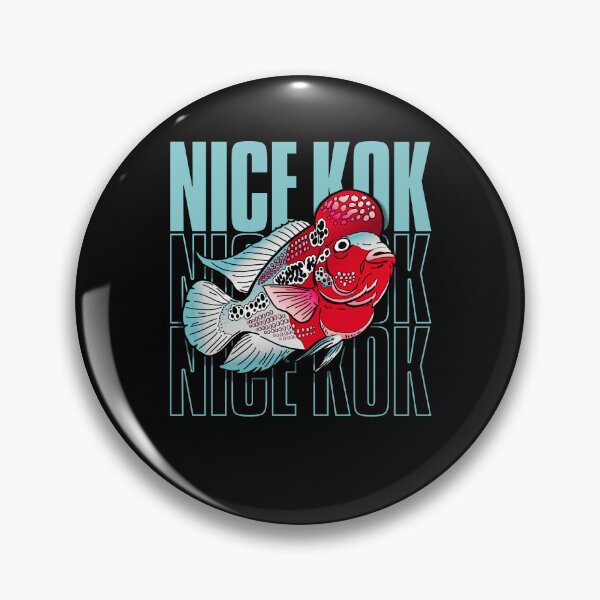Item preview, Nice Kok Funny Flowerhorn Cichlid Fish Keeper designed and sold by JRRTs.