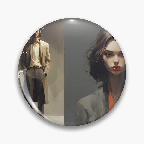 Item preview, Low Art Portraits Of Man And Woman  designed and sold by Jason123za.