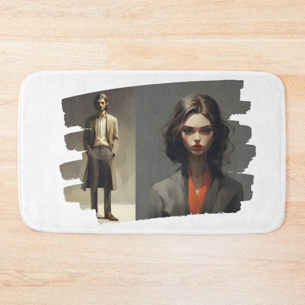 Item preview, Low Art Portraits Of Man And Woman  designed and sold by Jason123za.