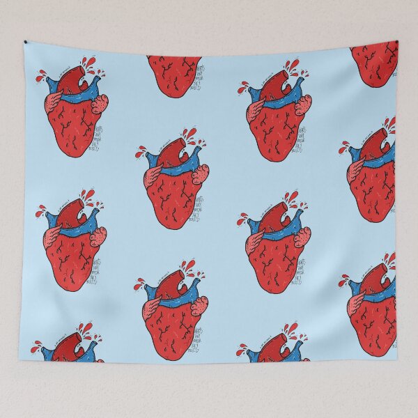 Item preview, Hearts don’t break they bleed designed and sold by JAHartworkStore.